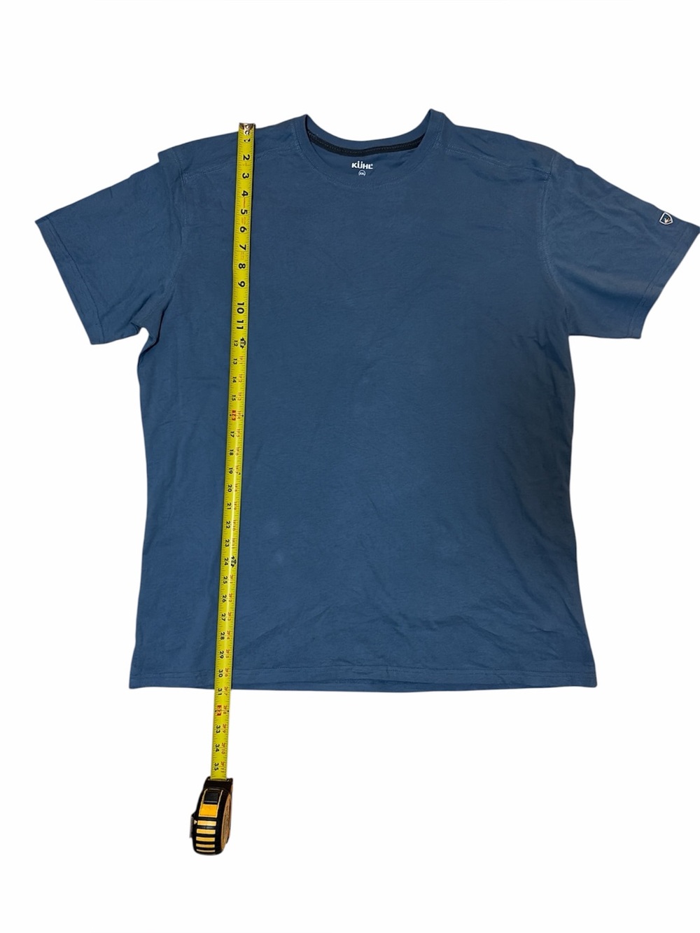 KÜHL Men's Blue Crew Neck Short SlKÜHL Men's Blue Crew Neck Short Sleeve T-Shirt